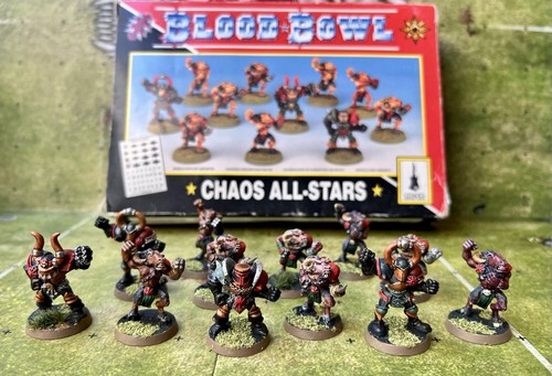 Blood Bowl 3rd Edition Chaos All Stars Team In Original Box