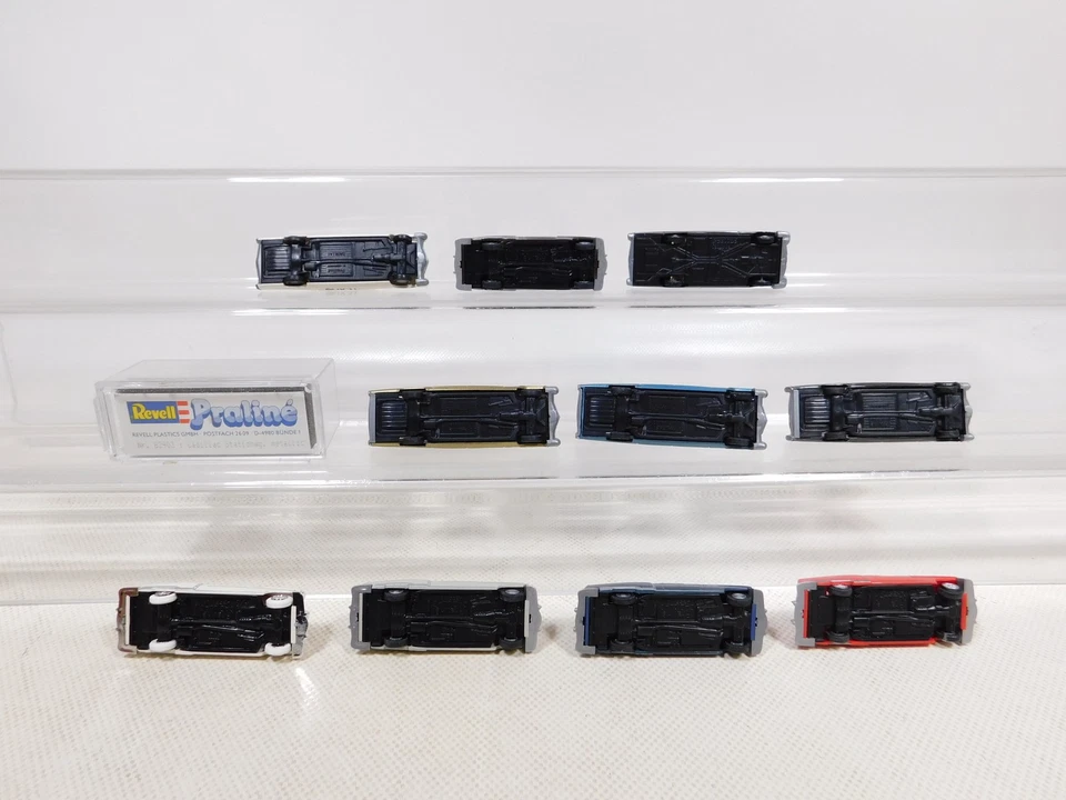 Praline 1:87 H0 10x Modello Cadillac 82903 Stationwagon Ecc Sg/Mint #EI149-0,5 - Immagine 3 di 4