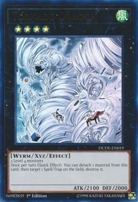 Tornado Dragon - DUDE-EN019 - Ultra Rare - 1st Edition - Near Mint - Duel Devast