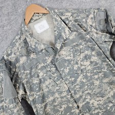US Army ACU Digital Camo Combat Uniform Coat Jacket Mens Large Long NSN Military
