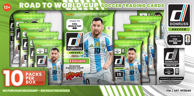 2026 Panini Donruss Soccer Road to FIFA World Cup Box Oversize
