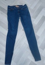 D&G DOLCE & GABANNA JEANS 27 W 31  BLUE Skinny Low Rise VINTAGE MADE IN ITALY