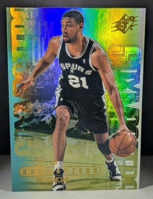 2000-01 Upper Deck SPX #M5 Tim Duncan Masters