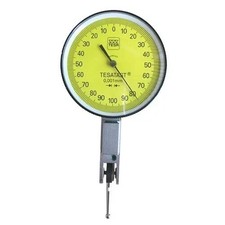 Tesa S18001695 Indicador de prueba de dial Swisstast Rango 0,2 mm 0,001 mm