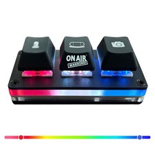 On Air Warning Mute Button USB Microphone, Cam Control Buttons, One-Touch, M...