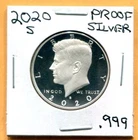 Gem 2020-S Proof Ultra-Cameo Silver (.999) Kennedy Half Dollar - Free Shipping