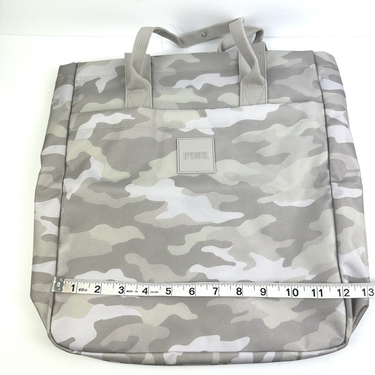 Victoria Secret Pink Convertible Backpack Handbag Tote Gray  display picture 2
