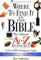 Where To Find It In The Bible Where To Find It In The Bible