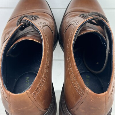 Cole Haan Buckland Saddle Brown‎ Oxford Mens Size 8 1/2 M C28882 Leather EUC $_12.JPG?set_id=880000500F main image 3