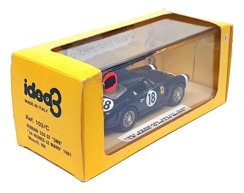 Idea3 1/43 Scala 103/C - 1961 Ferrari 250 GT SWB Le Mans - #18 Hill/Moss - Foto 5 di 5