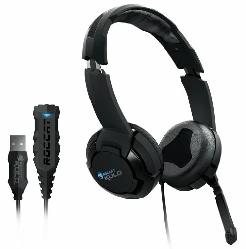 Roccat Cuffie Kulo Virtual 7.1 Surround Gaming Headset USB Black ROCCAT GAMING - Immagine 2 di 4