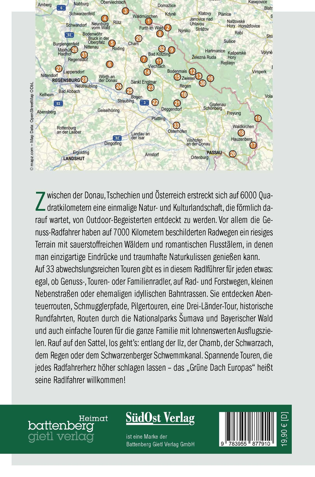 Thumbnail - Genussradeln Bayerischen Wald - Uwe Neumann - 9783955877910