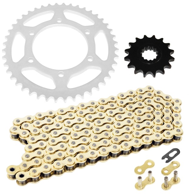 Drive Chain & Sprockets Kit for Yamaha FZ1 FZ1 2001 2002 2003 2004