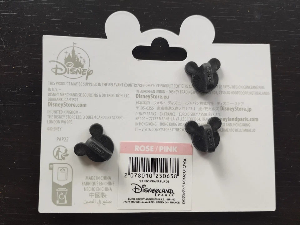Lindo conjunto de princesas y compañeros Moana y Pua Disney L París Dlp febrero 2025 prendedor Foto 4 de 4
