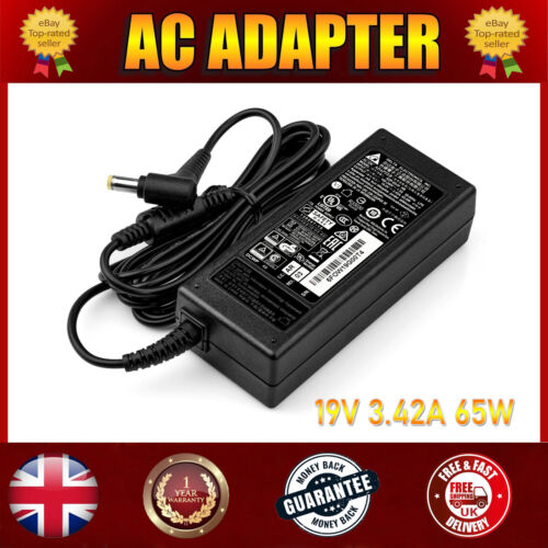 19V 3.42A ACER EXTENSA 5220 LAPTOP AC ADAPTER CHARGER - Picture 1 of 8