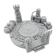 WARGAMING TERRAIN SCENERY GYRO PAD PLATFORM LOTR D&D FANTASY RPG