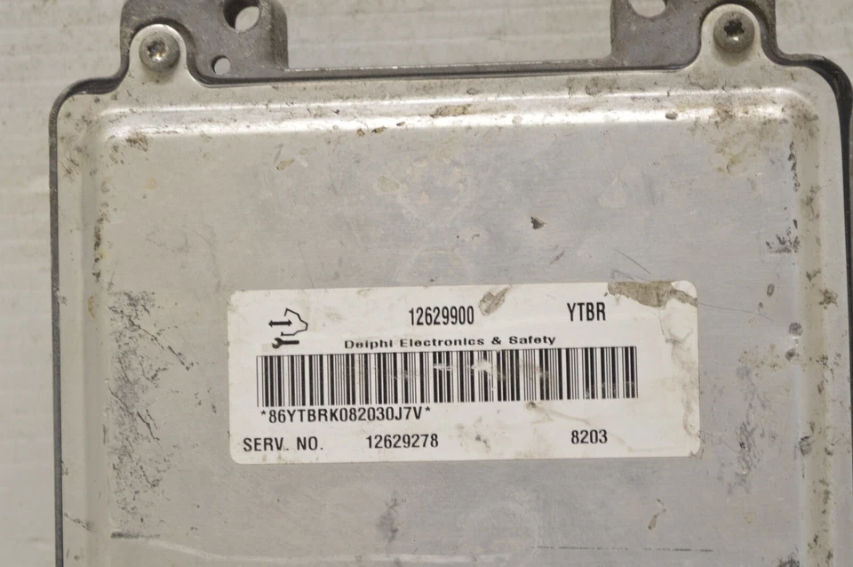 Chevrolet Tahoe 12629900 2008 2009 unidad de módulo de control del motor Ecm E63 014 Foto 3 de 4