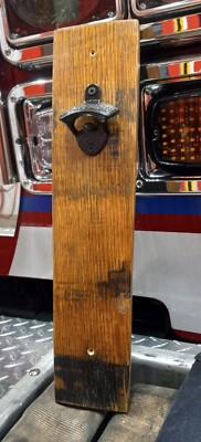 Eastern Kentucky Bourbon Barrel Stave Bottle Opener for Wall