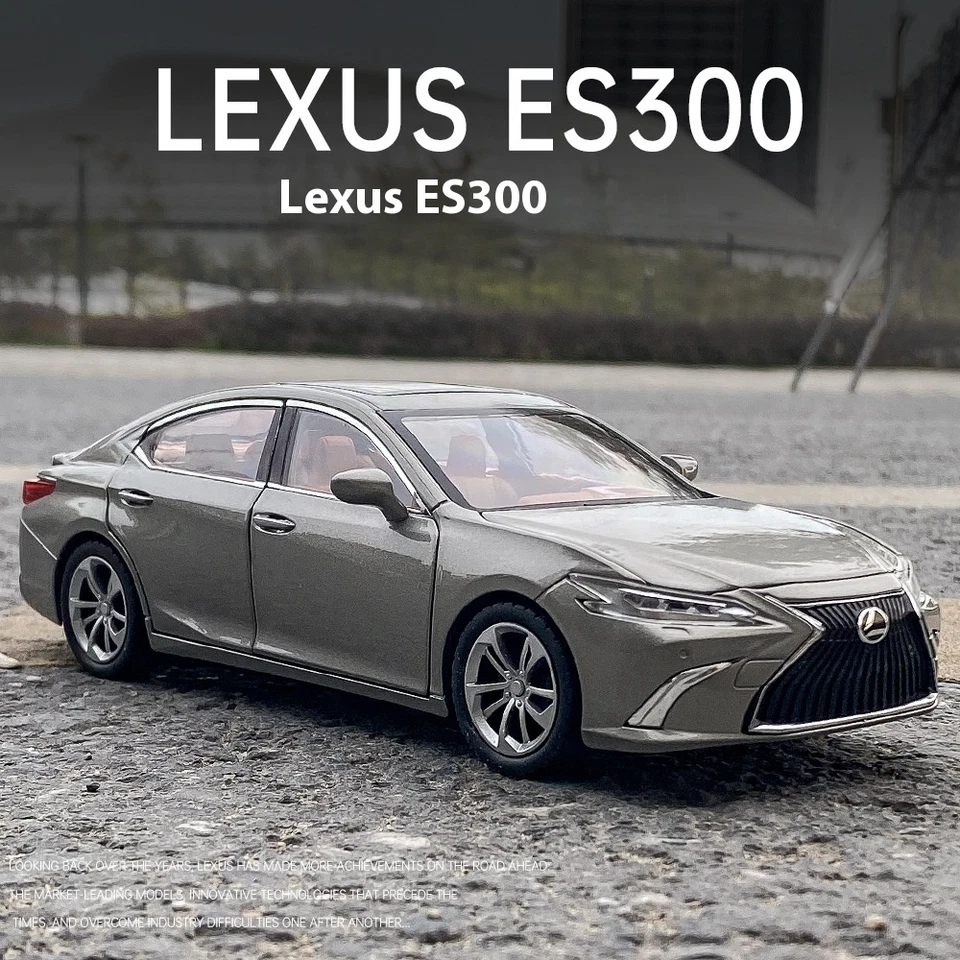 1:24 LEXUS ES300 Alloy Car Model Diecast Toy Vehicles Sound Light Kid Toy Gift - Image 4 of 4