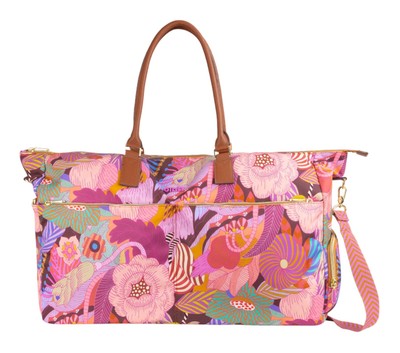 Oilily Wyke Weekender Reisetasche Tasche Decadent Chocolate bunt Neu