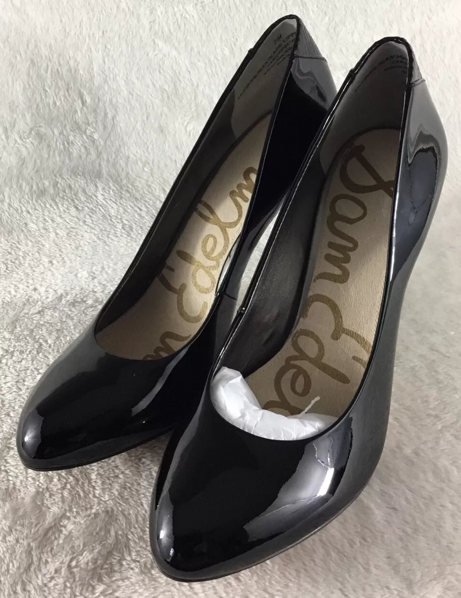Sam edelman black sales patent leather pumps