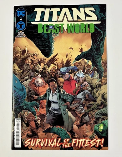 Titans: Beast World #4 Cover A 1st App. Bureau of Sovereignty DC Comics 2024 NM