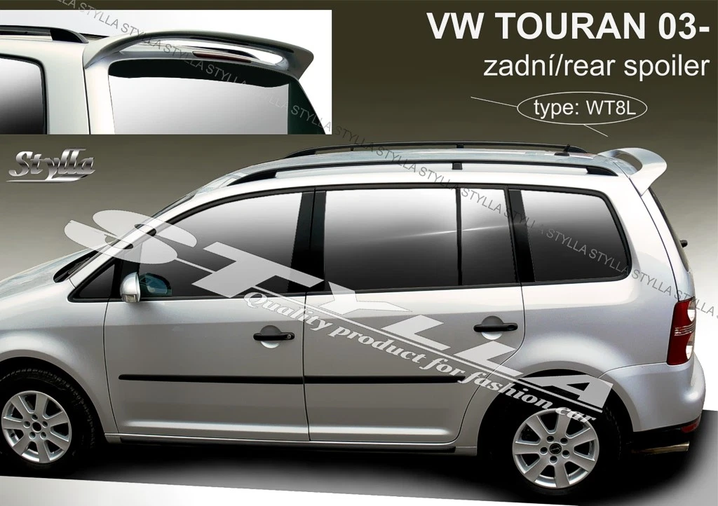 SPOILER REAR ROOF TAILGATE VW VOLKSWAGEN TOURAN WING ACCESSORIES