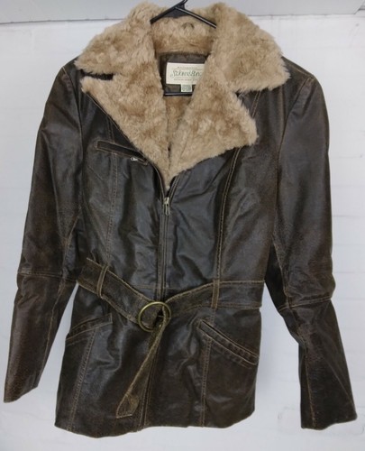 St Johns Bay Brown Belted Distressed 