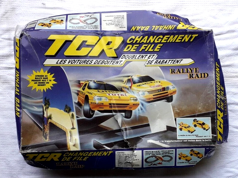Lot De 2 Manettes Pour Circuit De Voitures électriques TCR - Changement De File, Occasion