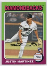 Justin Martinez 2024 Topps Heritage Baseball Base
