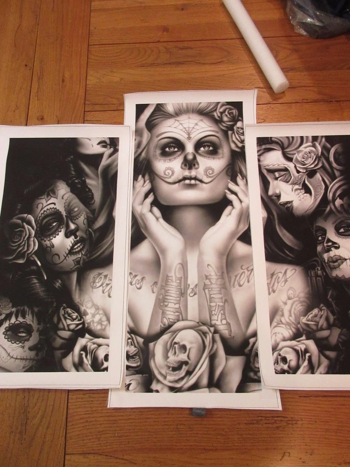 Bonafide Hustler Black & White Canvas Print 5 Pieces Wall poster Art NEW - Image 2 of 2