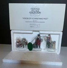Department 56 Heritage Village "Vision Of A Christmas Past", Set Of 3 (5817-3)