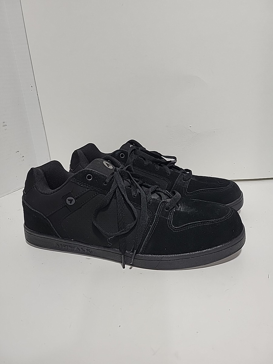 AIRWALK BLACK SUEDE SKATEBOARD SHOES MENS 14 SHOES | eBay