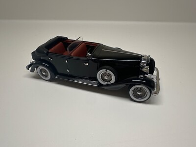 Ixo Models 1/43 Scale Diecast - 1934 Hispano Suiza H6C - Black
