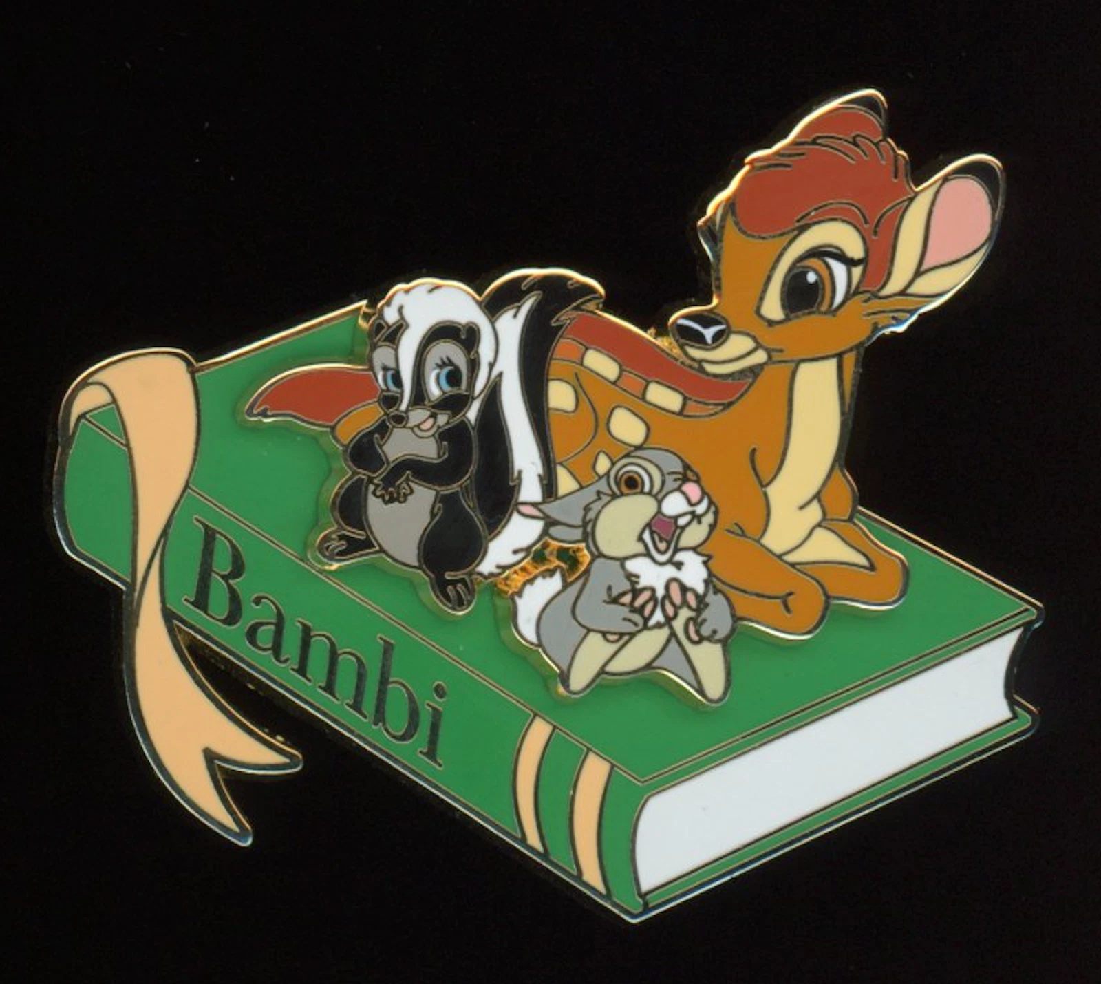 WDI Storybook A Treasury of Tale Bambi Flower Thumper LE 250 Disney Pin