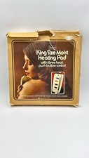 Vintage Sears Roebuck Retro King Size Heating Pad Electric Heat 3 Settings w Box