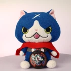 Yo-kai Watch Hovernyan Plush Doll 5" Bandai w/ Medal Fuyunyan Red Cape Japan