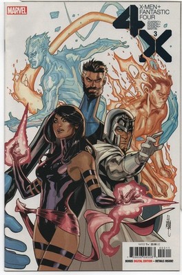X-MEN/FANTASTIC FOUR #3 - TERRY & RACHEL DODSON COVER - DOCTOR DOOM APPEARANCE