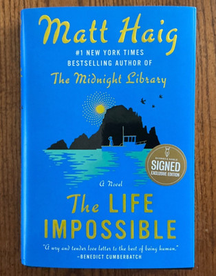 Matt Haig The Life Impossible HB/DJ/1st Ed 2024 Barnes and Noble signed