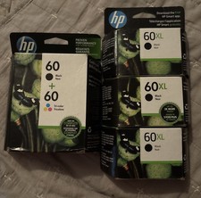 HP 60XL Black 60 Black / Tri-Color Ink Cartridges