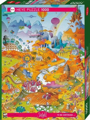 NEW Heye Jigsaw Puzzle 1000 Pieces 9+ Ages Mordillo Idyll By The Field
