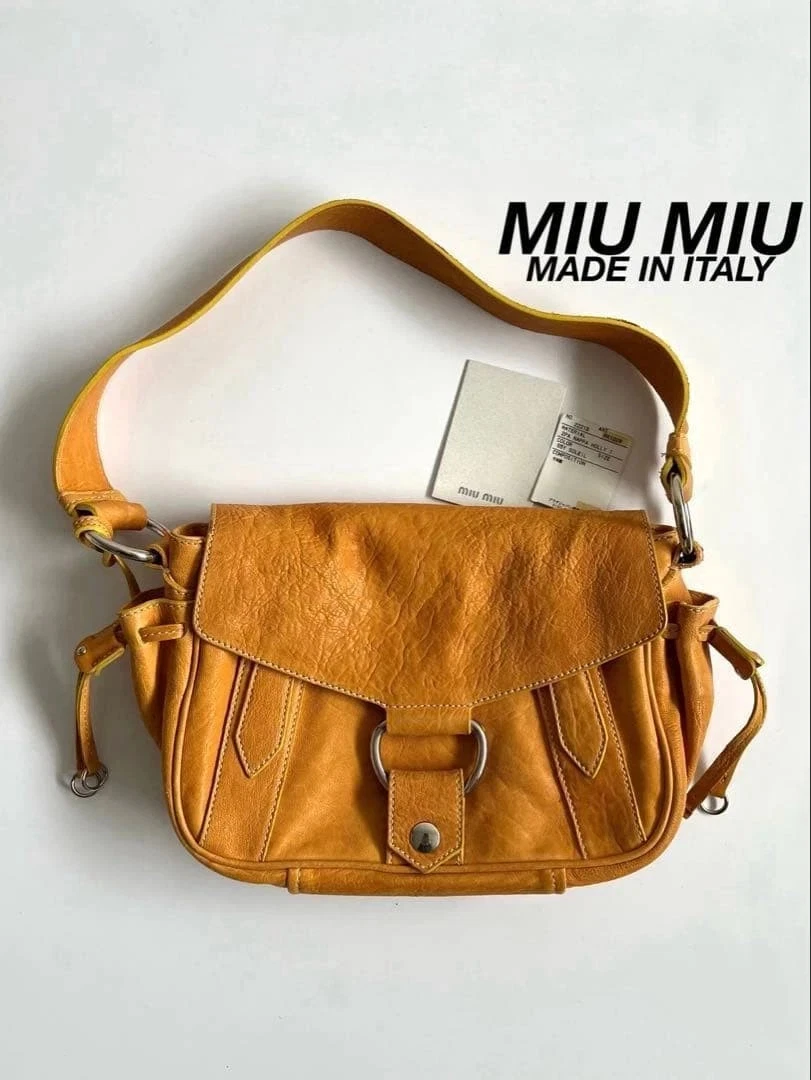 Miu Miu Yellow Bags & Handbags for Women for sale | eBay