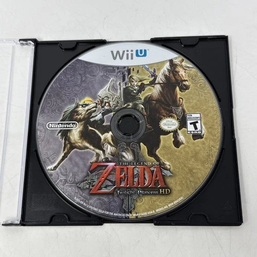 The Legend of Zelda: Twilight Princess HD - Nintendo Wii U - Tested Disc Only