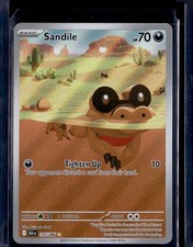 Pokemon Sandile #135/086 SV: Black Bolt