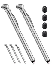 AstroAI Pencil Tire Pressure Gauge 2 Pack (10-75PSI, ±2% Span), Air Pressure Gau