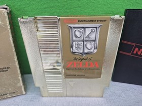 The Legend Of Zelda Nintendo NES Mit Zelda Karte, OVP Originalverpackung