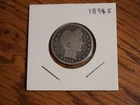 `1894 S Barber Quarter, good condition, 90 % silver