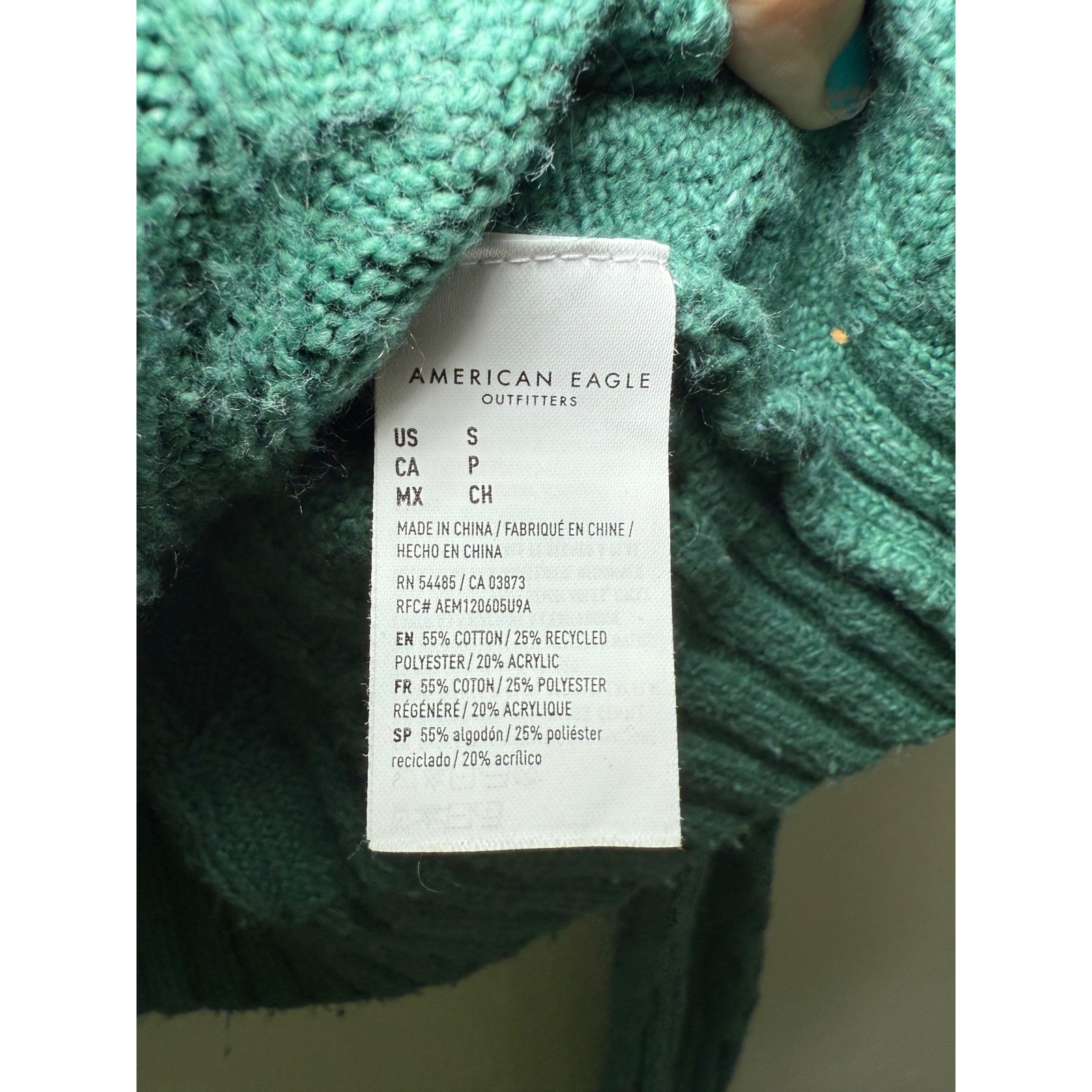 American Eagle Cable Knit Button Up Cardigan Wome… - image 5