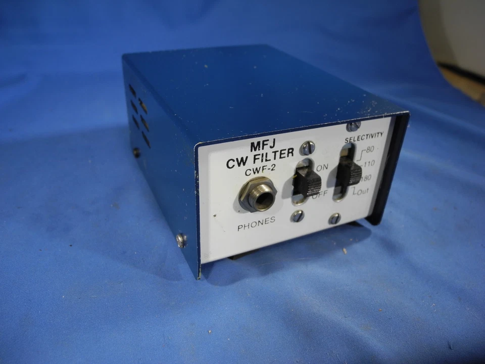 MFJ ELECTRONICS "CWF-2" CW AUDIO FILTER CW Filter QRP Ham Radio - Image 3 of 4
