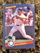 Rich Gedman 1986 Donruss All-Stars #56